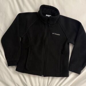 Columbia Black Kids' Full-Zip Fleece Jacket